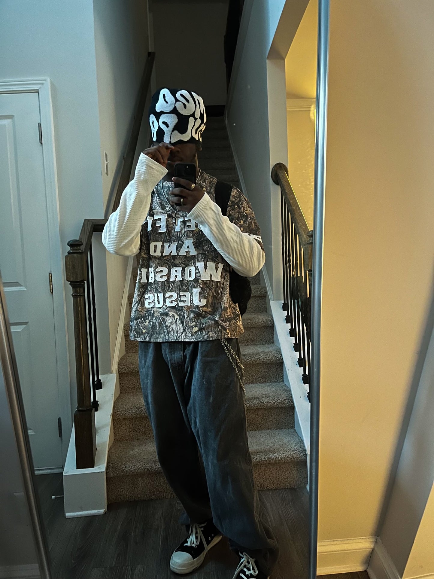 I GET FLY AND WORSHIP JESUS (CAMO)